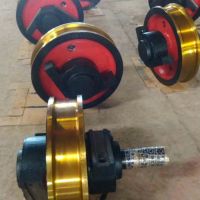 河南車輪組發(fā)貨現(xiàn)場河南德克起重生產